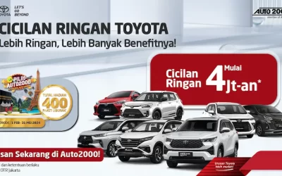 Cicilan Ringan untuk Mobil Baru Toyota